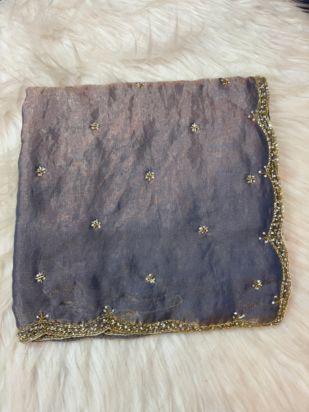 Space silk single line saree