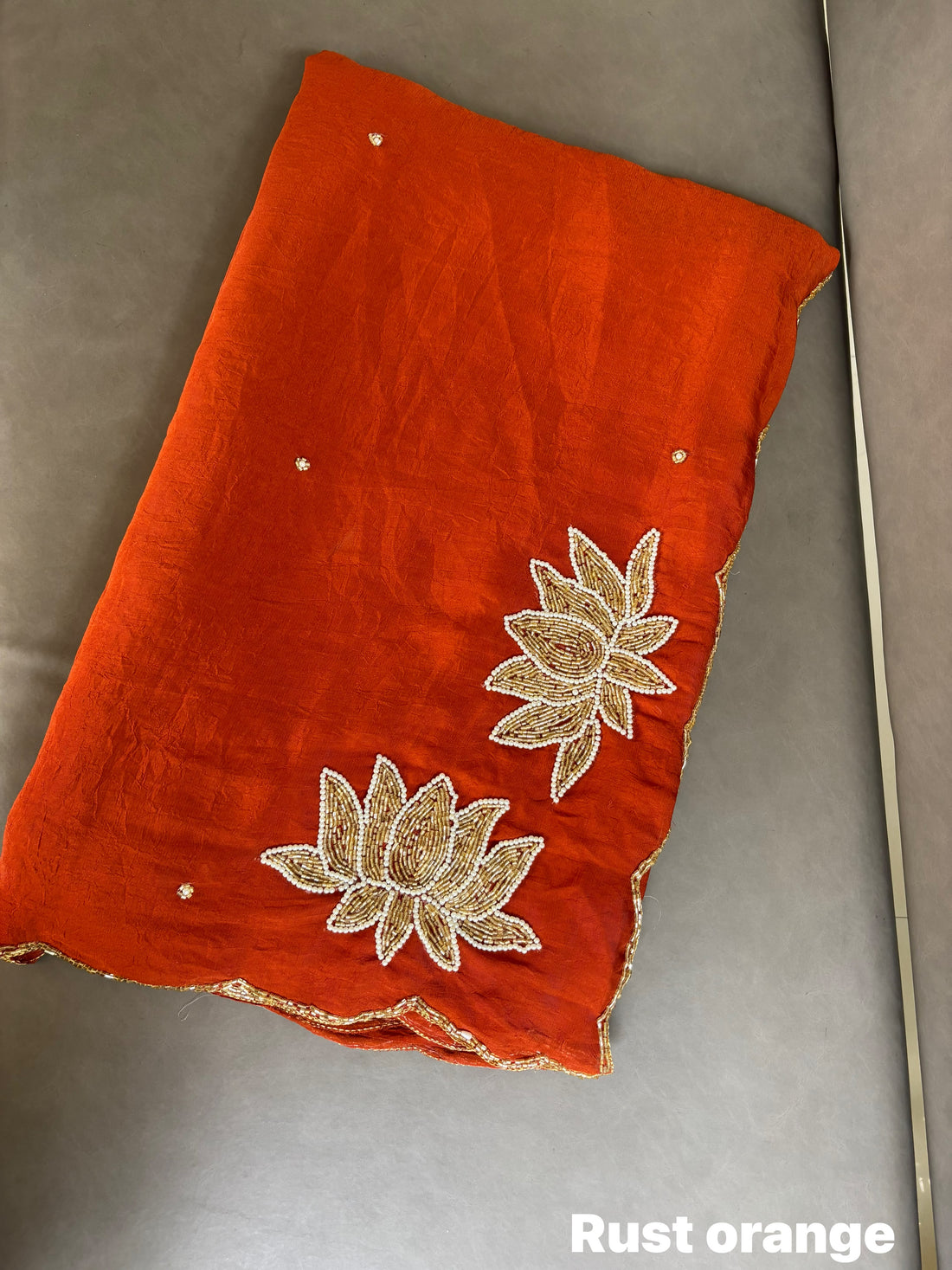 Soft rangoli crush silk saree ✨