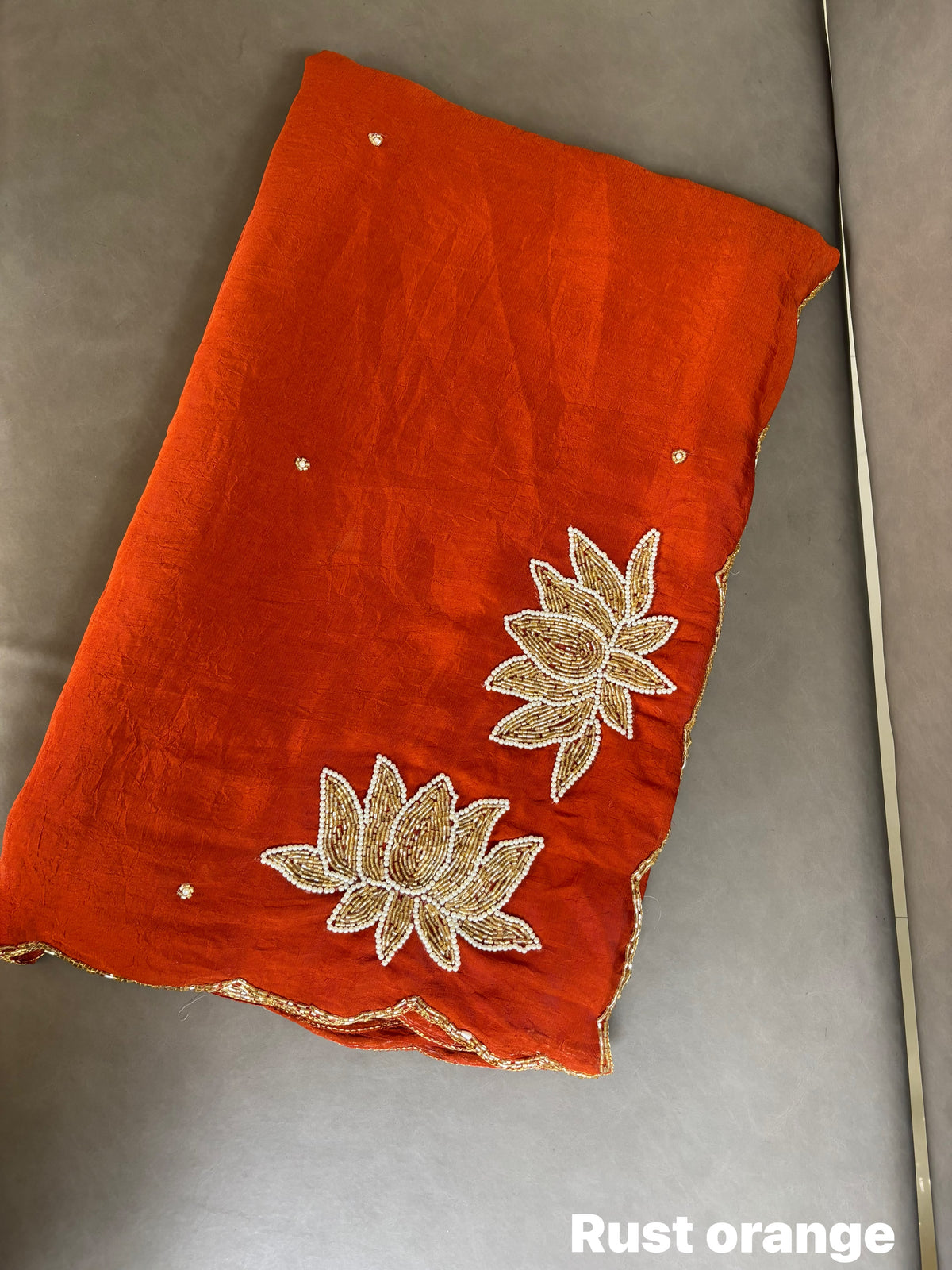 Soft rangoli crush silk saree ✨