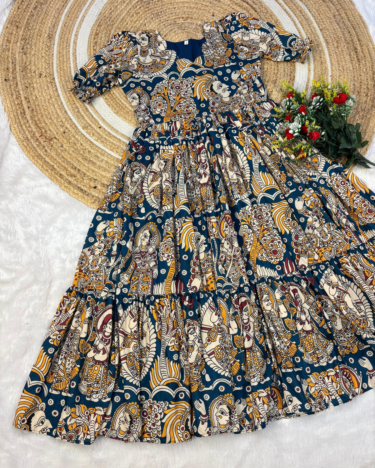 Kalamkari maxi gowns