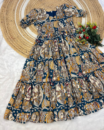 Kalamkari maxi gowns