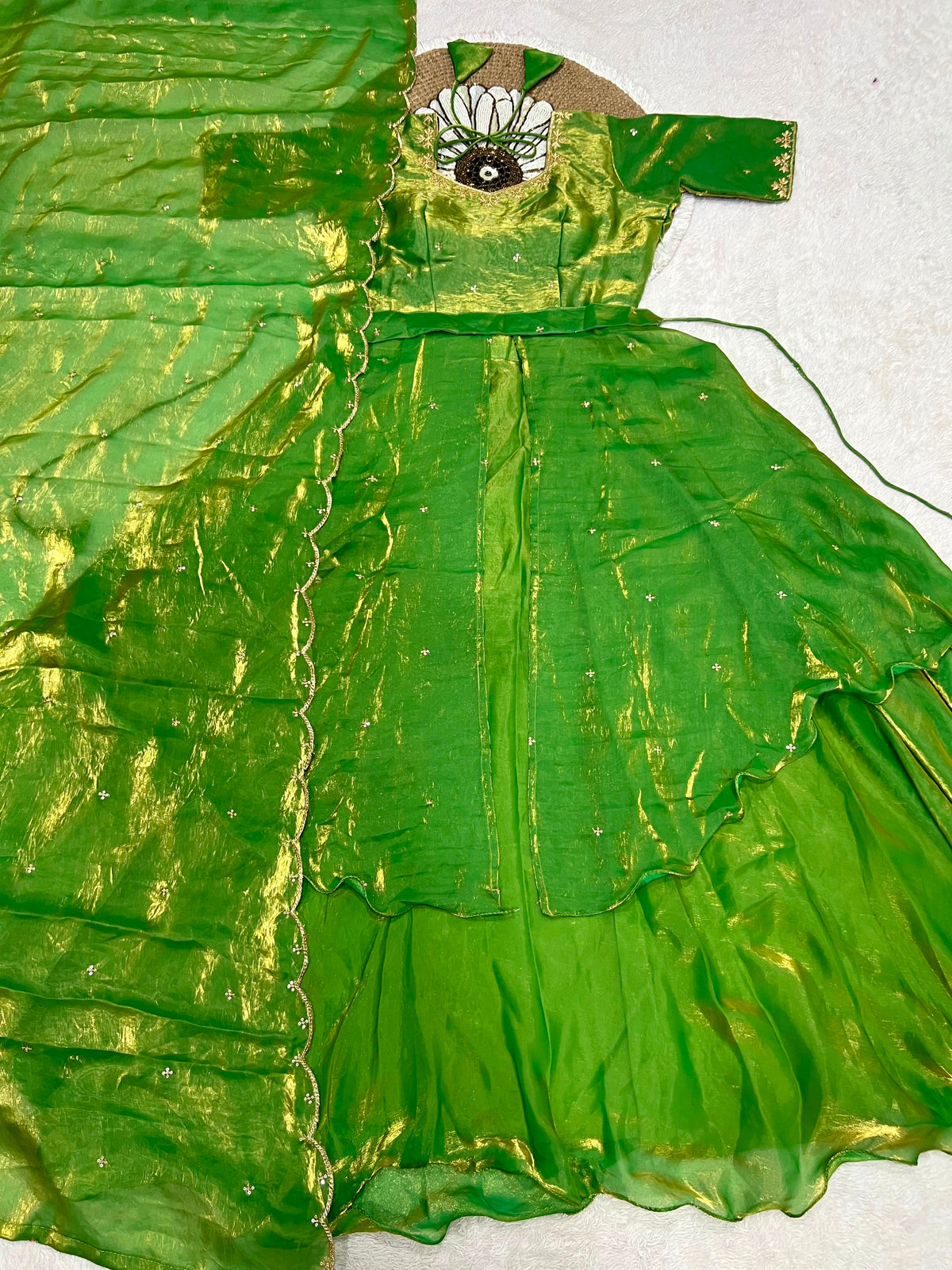 Space silk designer lehenga set ✨