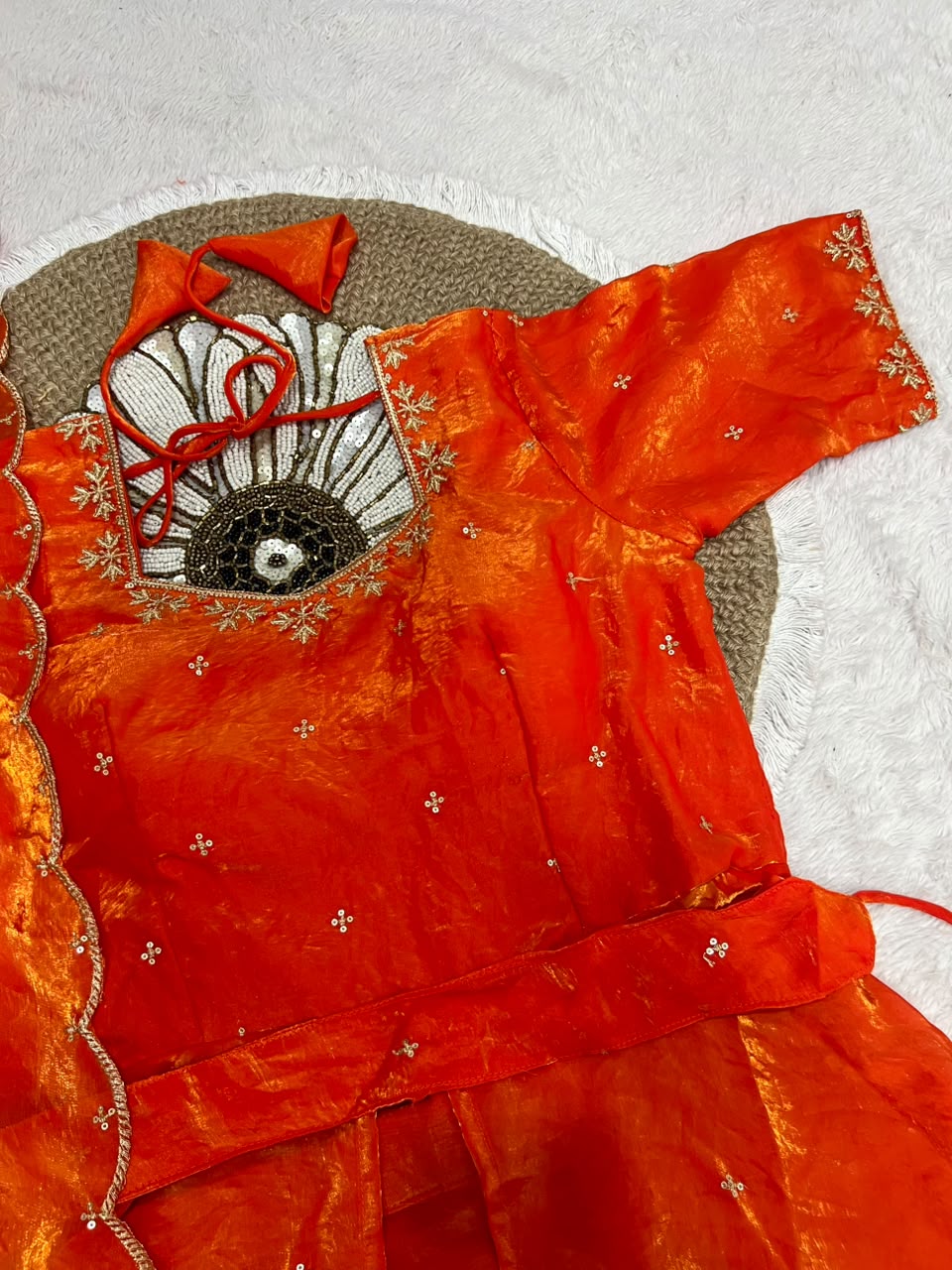 Space silk designer lehenga set ✨
