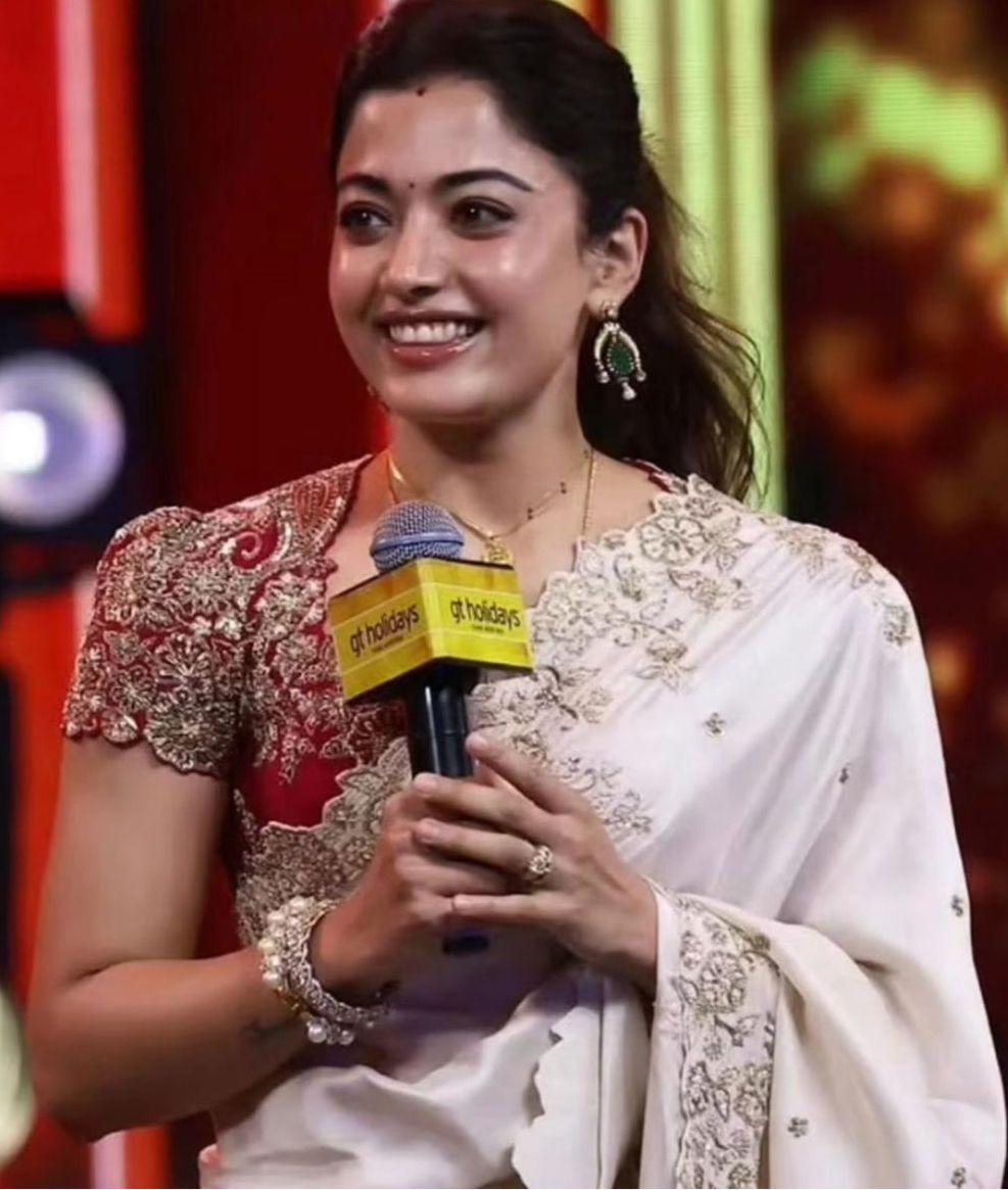 Rashmika's inspired designer saree