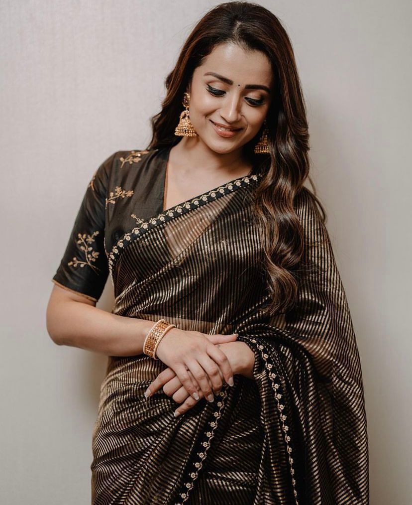 Trisha mam inspired saree