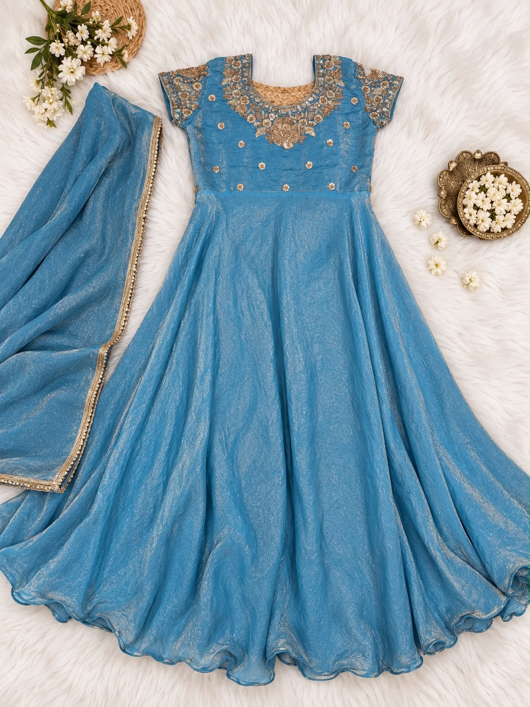 Ethnic designer anarkali suit ✨