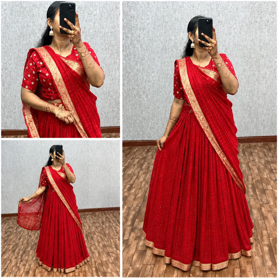 Pure viscose lehenga set