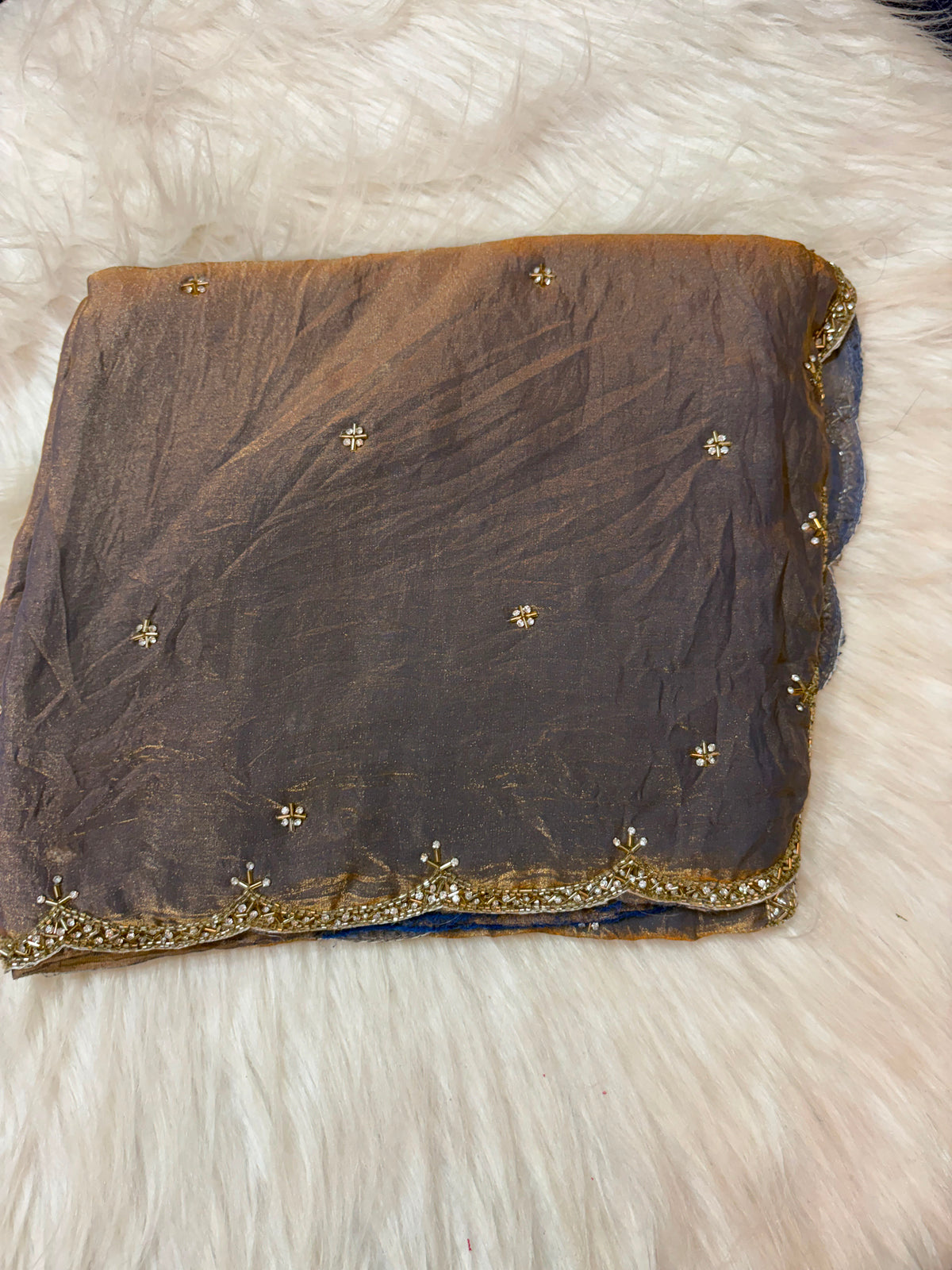 Space silk single line saree