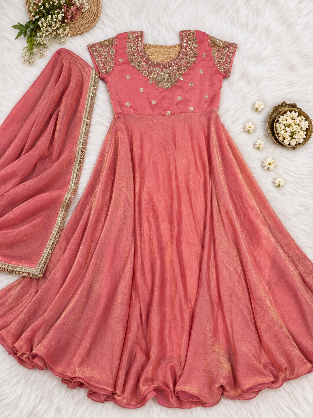Ethnic designer anarkali suit ✨