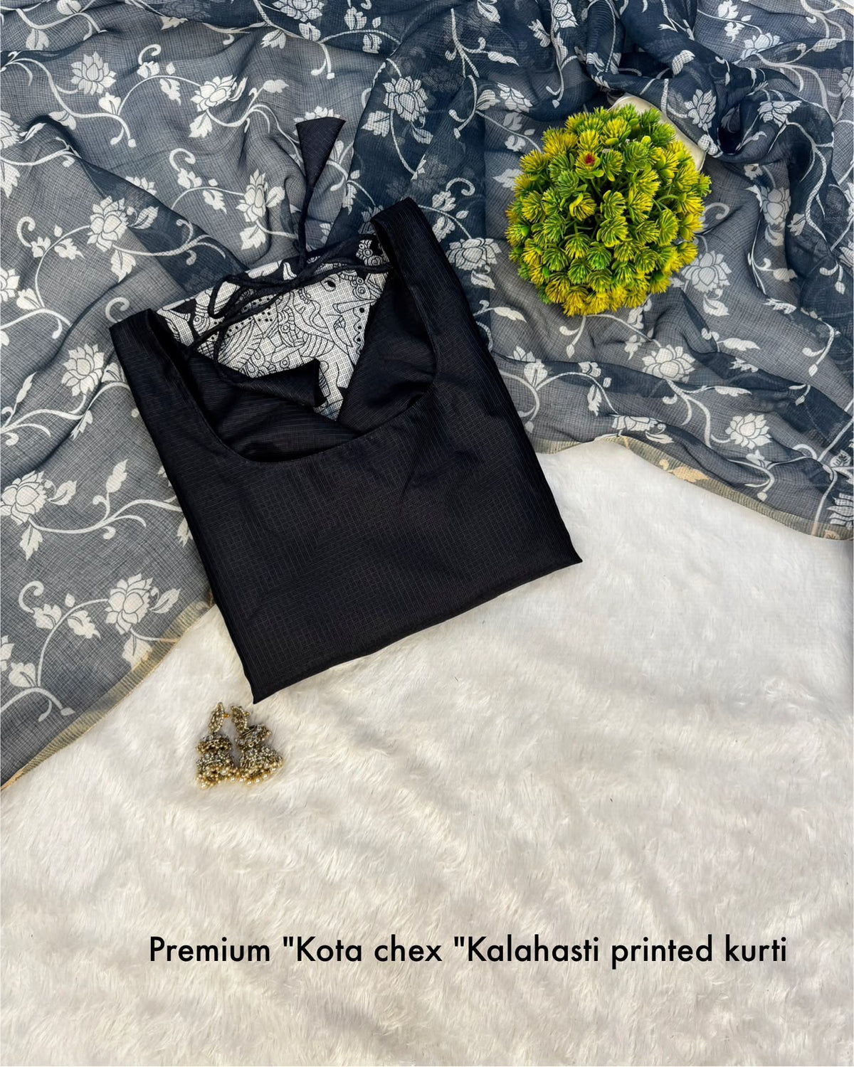 Kota cotton kurti set