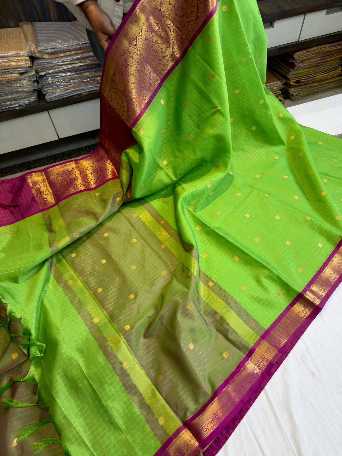 Benaresi soft silk saree