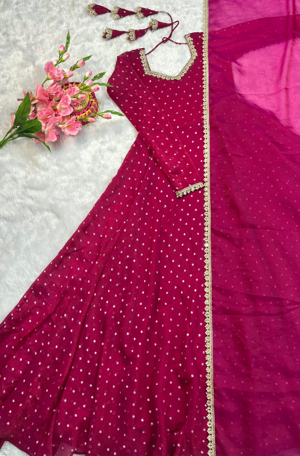 Trending gown with duppata ✨