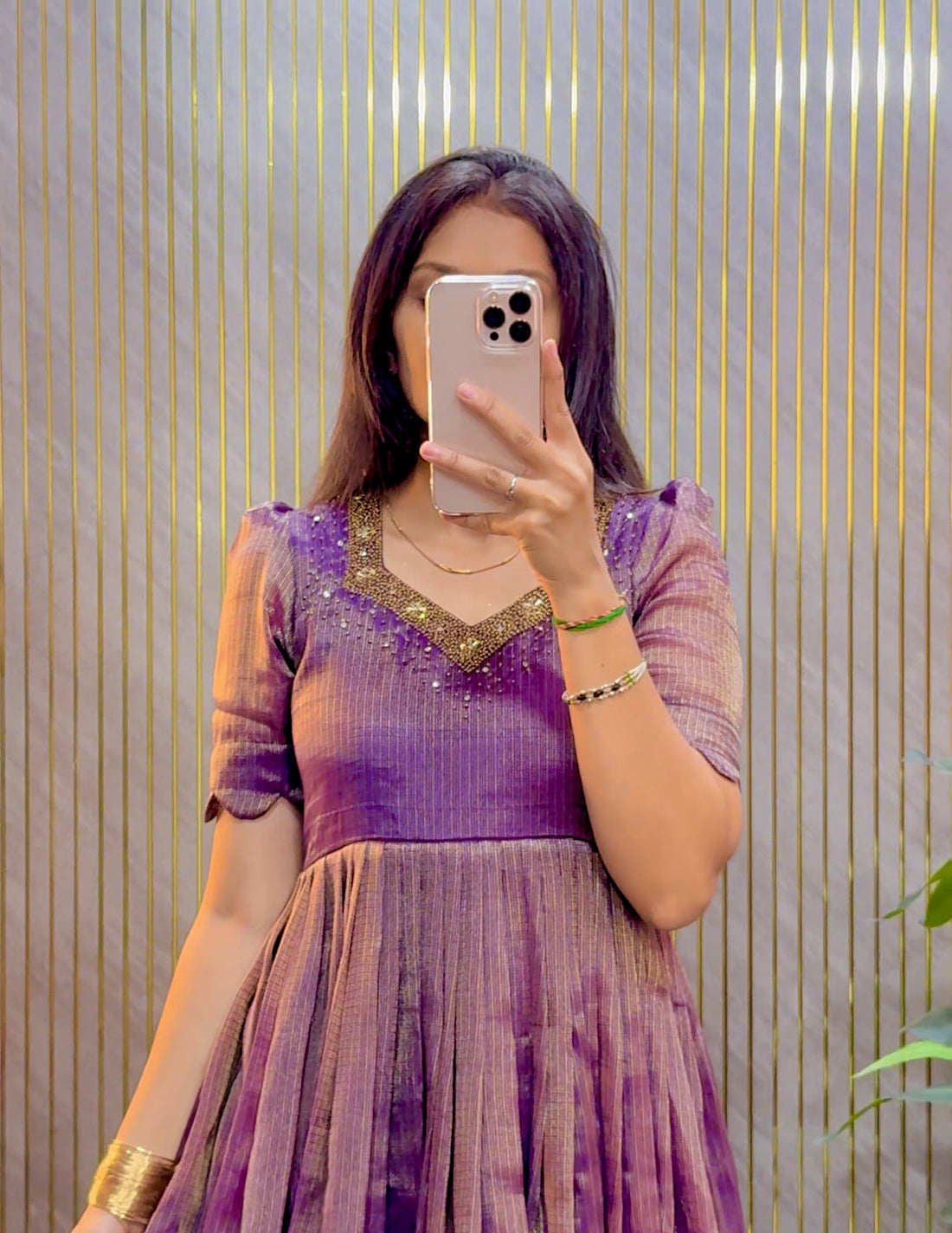 Kota tissue silk gown✨