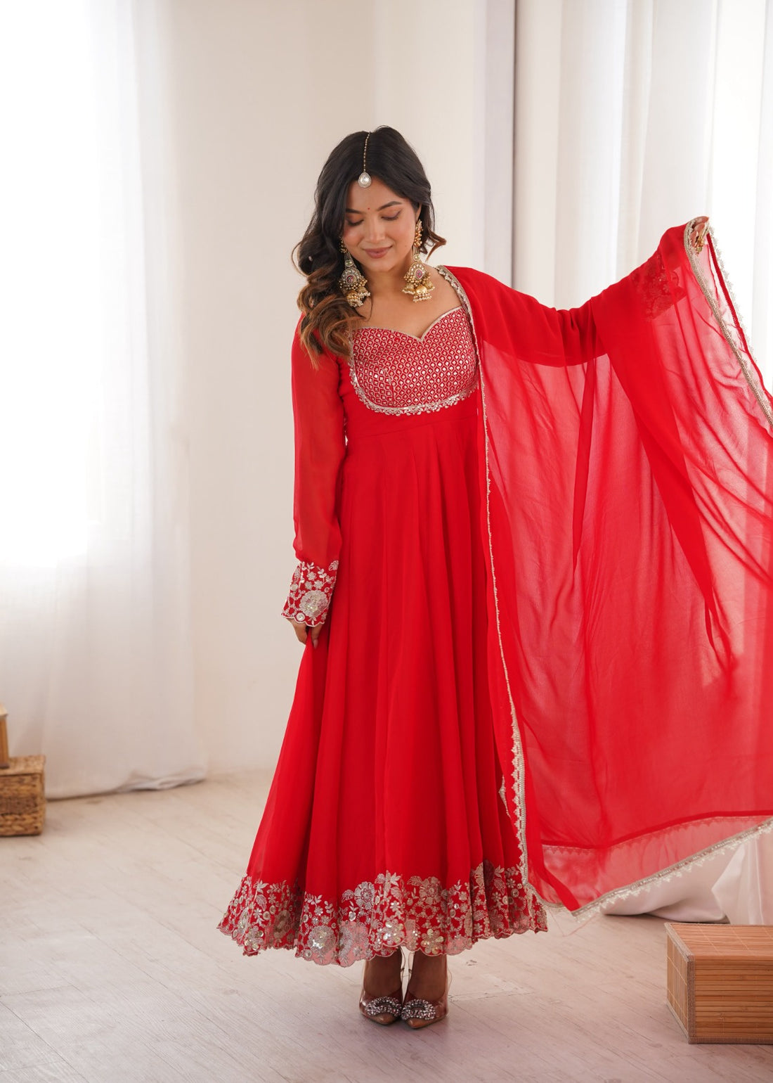 Rakhi special Anarkali suit ✨