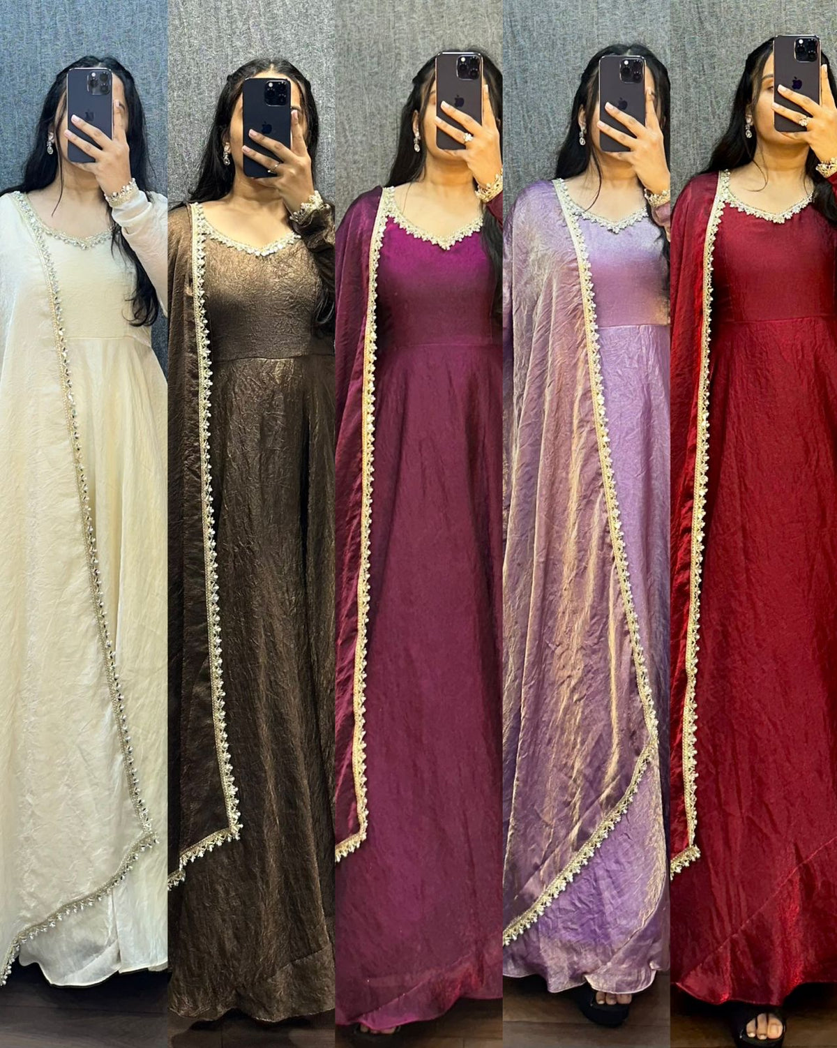 Exclusive gown with duppata ✨