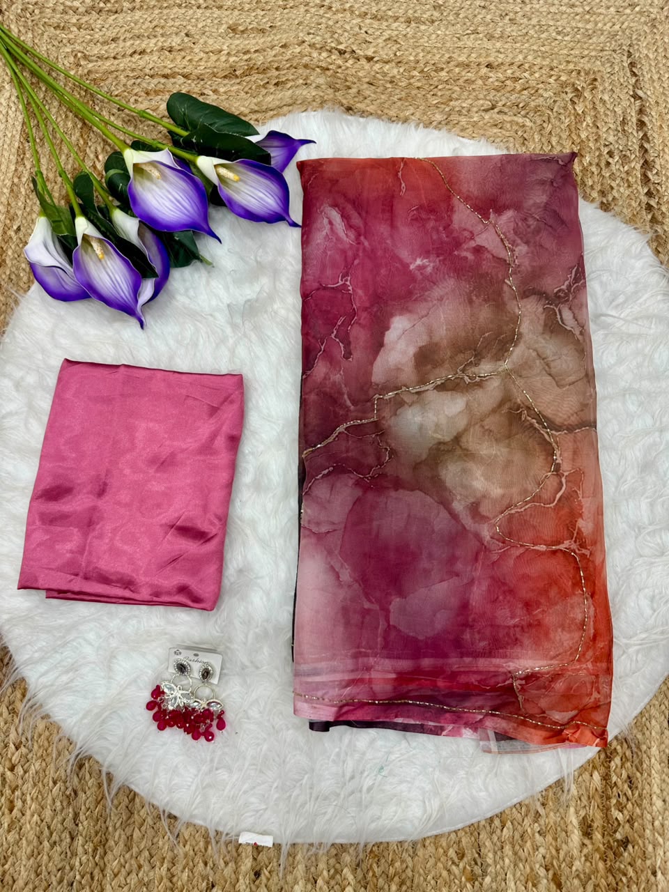Tabi silk celebrity inspired saree ⭐