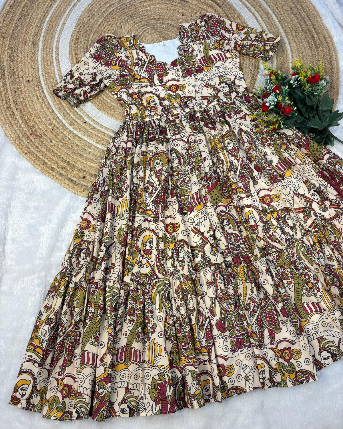 Kalamkari maxi gowns