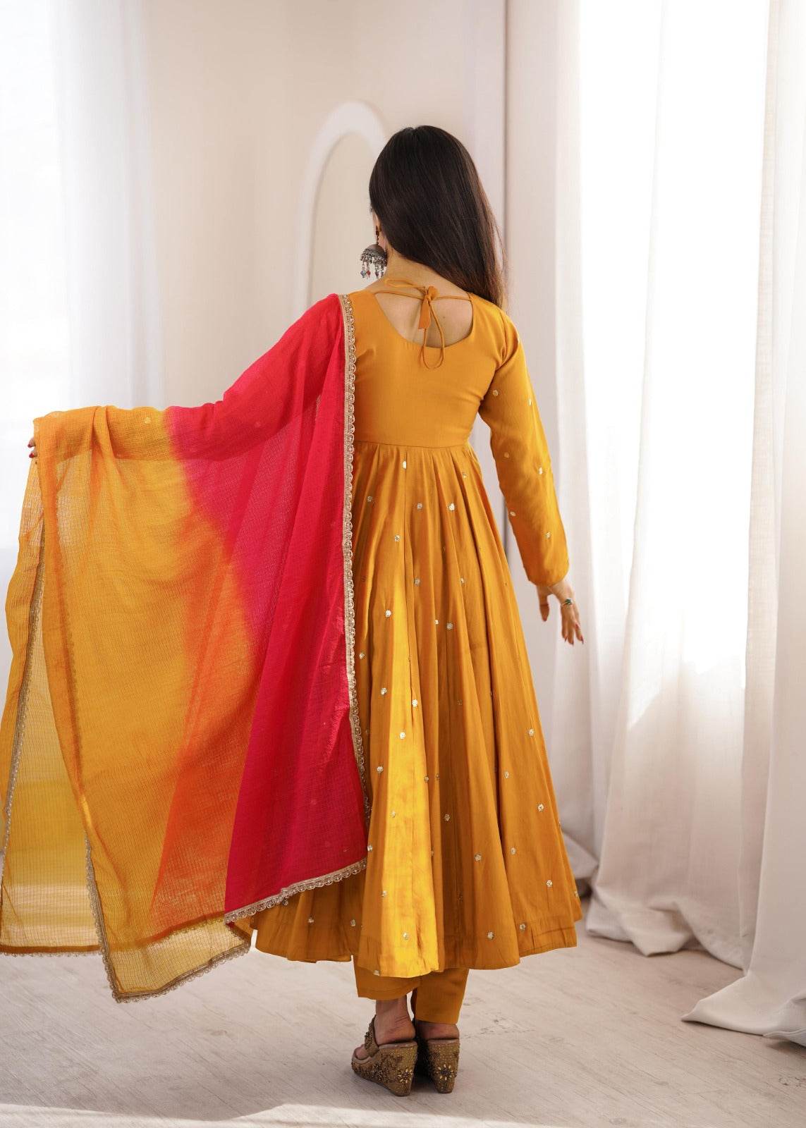 Party wear anarkali suit