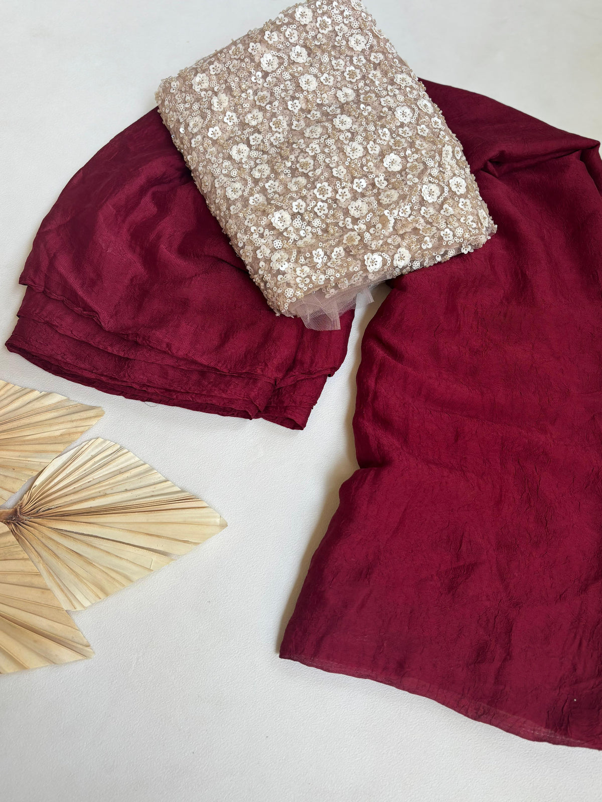 Exclusive designer crush saree