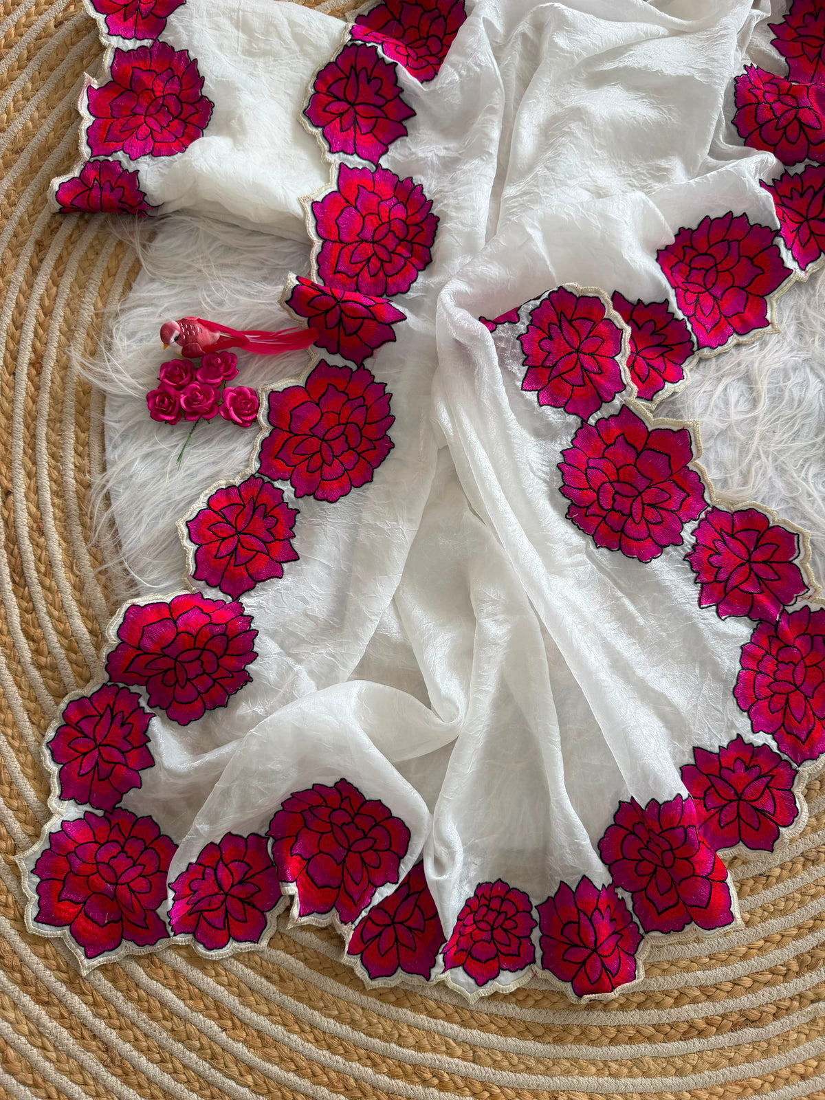 Elegance in Every Petal 🌸

 Saree