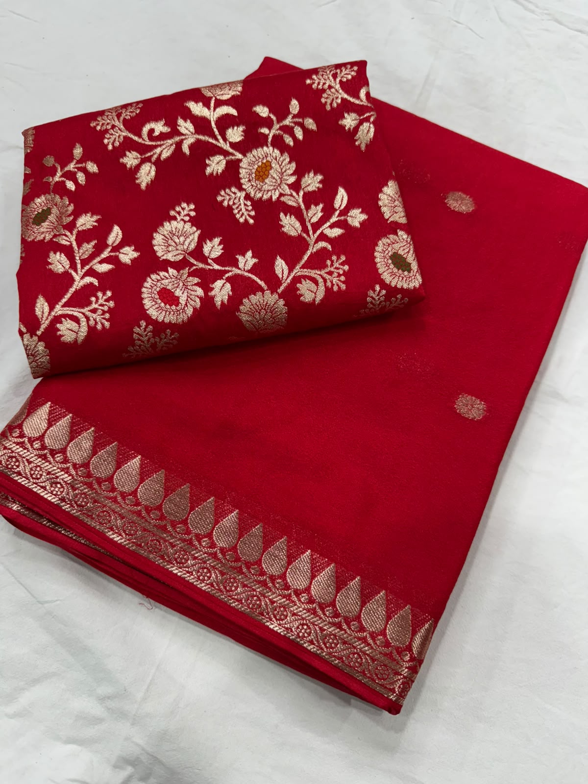 Mysore crape viscose sarees ✨