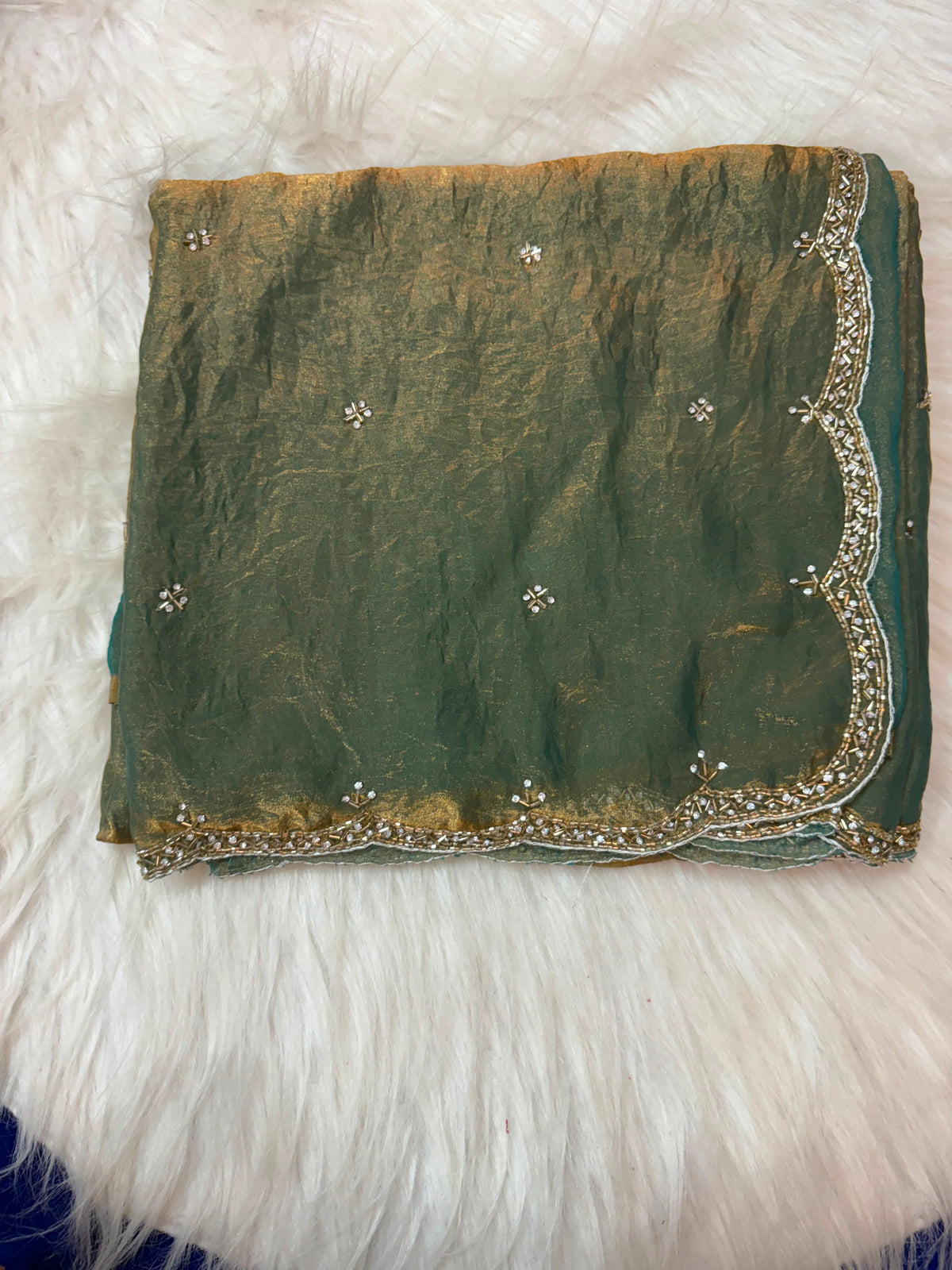 Space silk single line saree