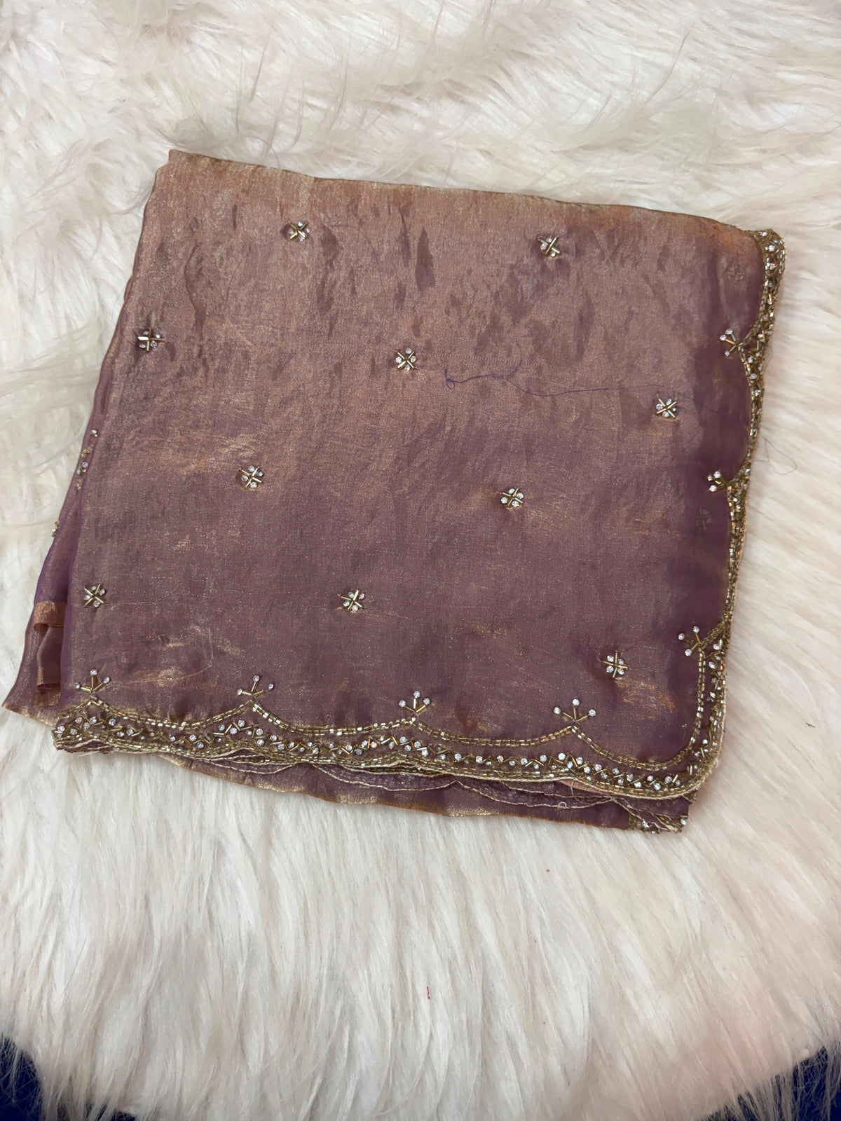 Space silk single line saree