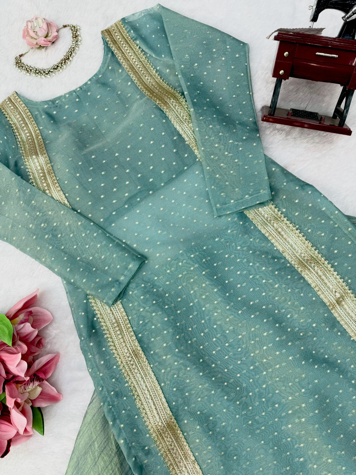 Designer salsa butti Lehenga set ✨