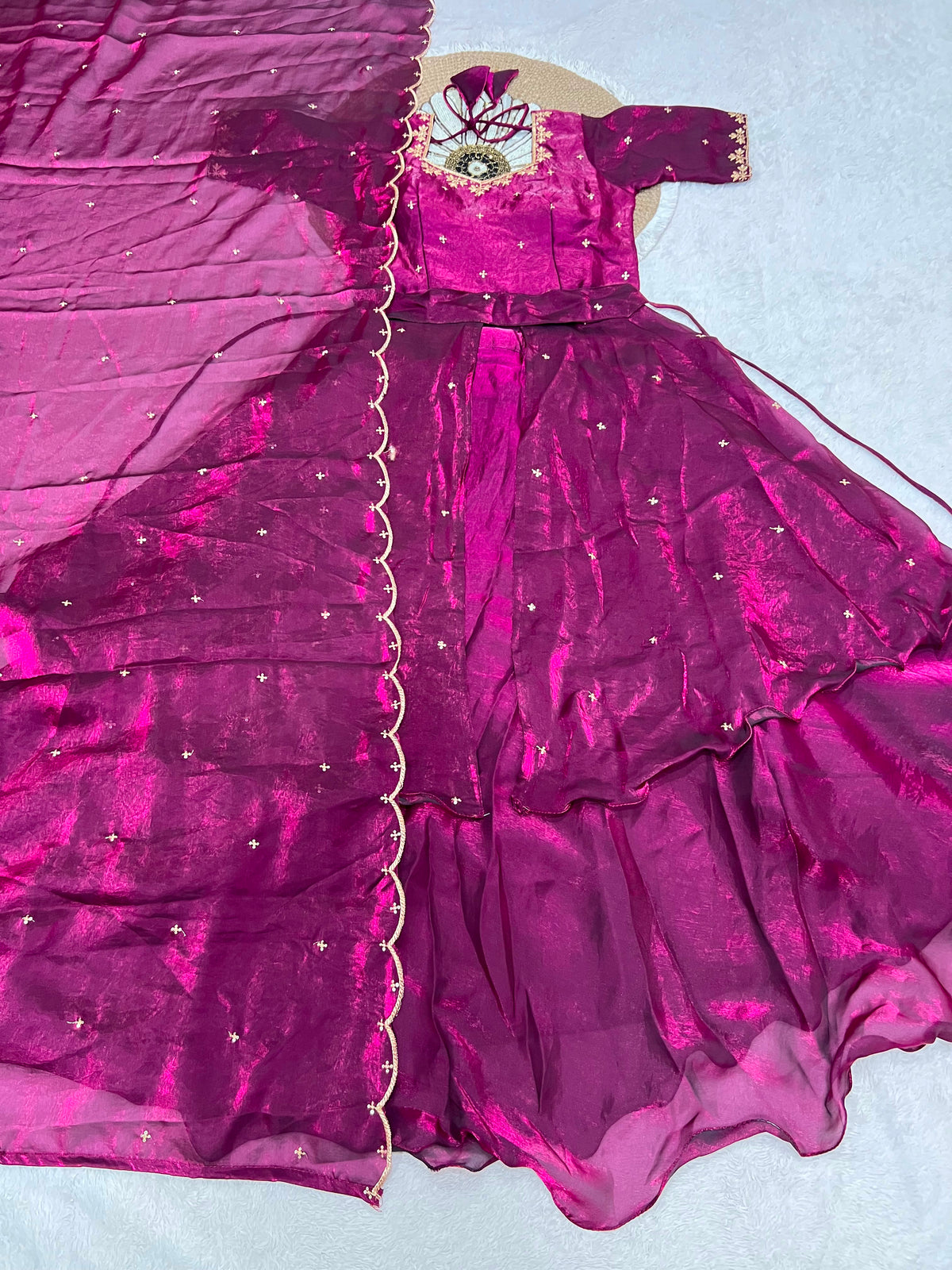 Space silk designer lehenga set ✨