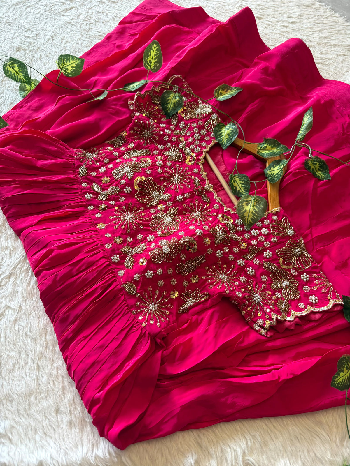 Party wear maggam gown ✨