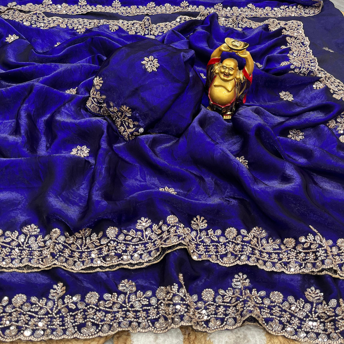 Grand party wear saree