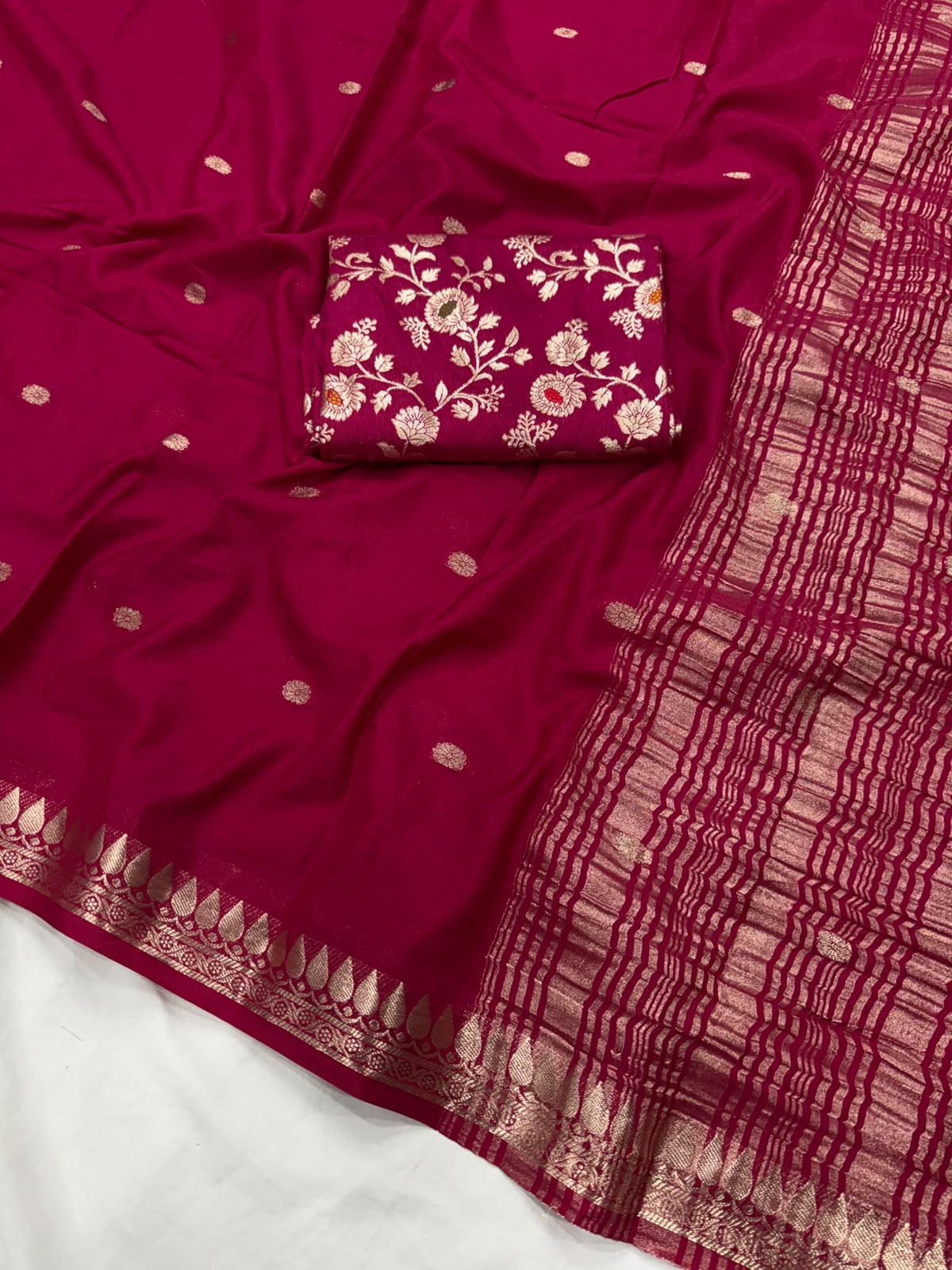 Mysore crape viscose sarees ✨
