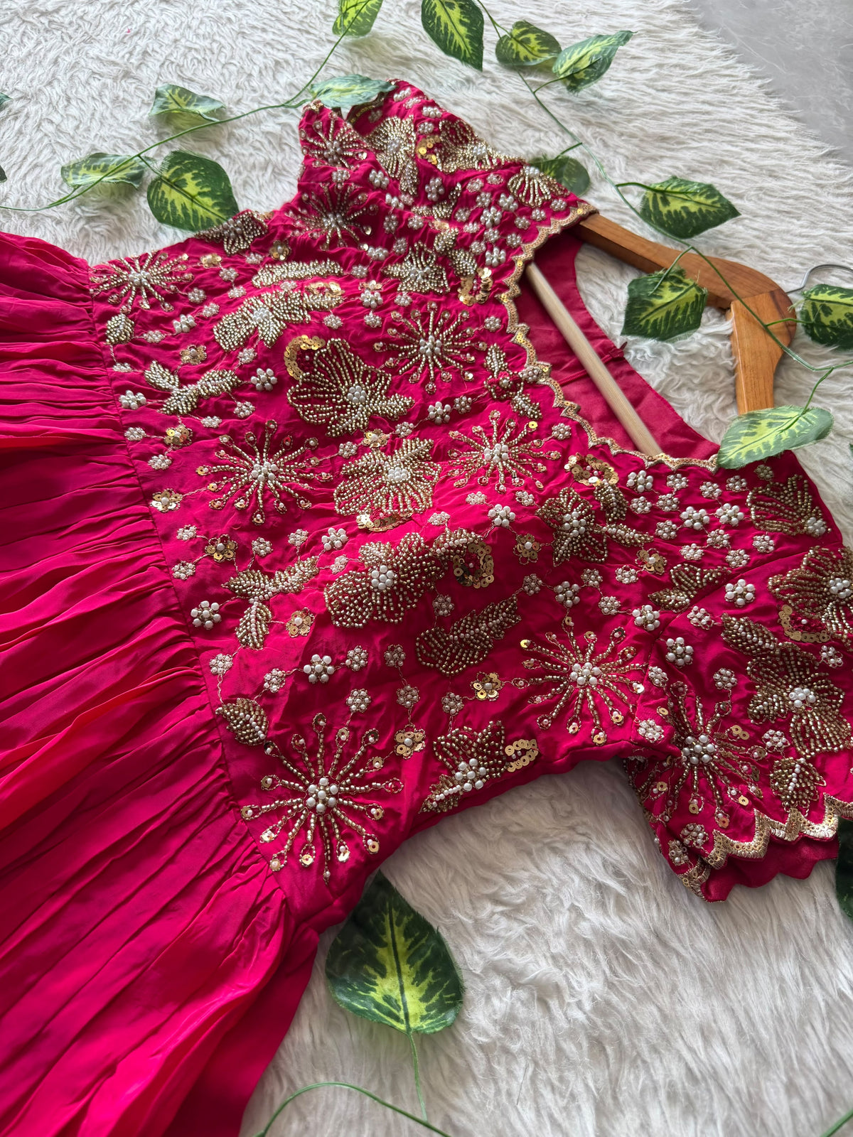Party wear maggam gown ✨