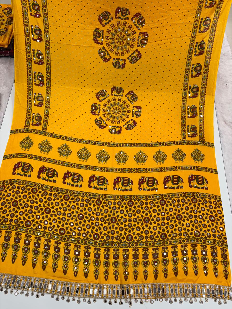 New hit Azrak sartin saree ✨