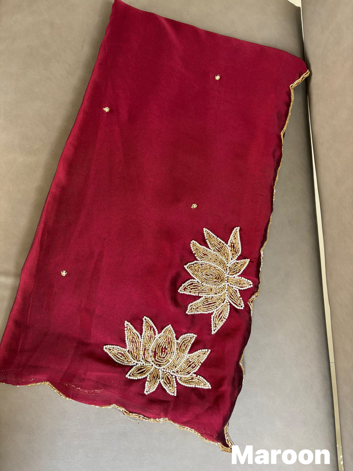 Soft rangoli crush silk saree ✨