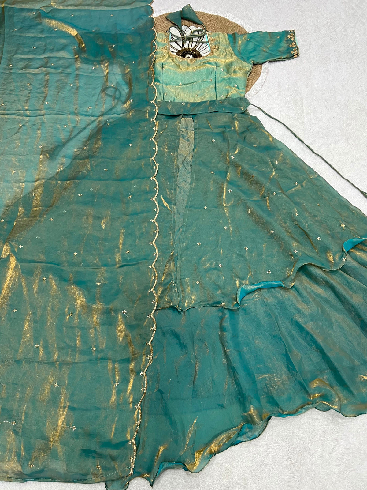 Space silk designer lehenga set ✨