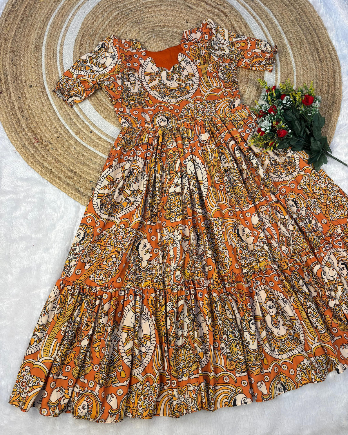 Kalamkari maxi gowns