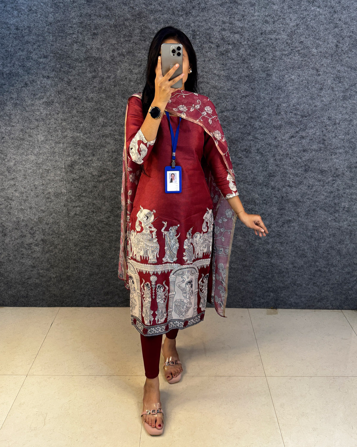 Kota cotton kurti set
