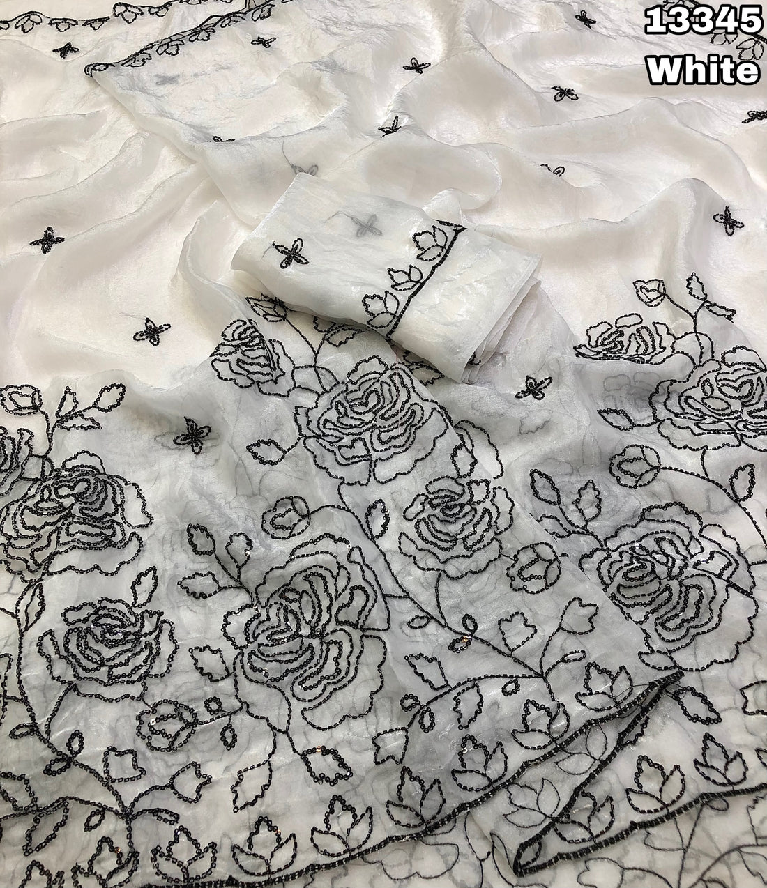 Space silk designer saree ✨