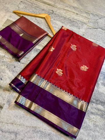 Banarasi soft katan silk saree