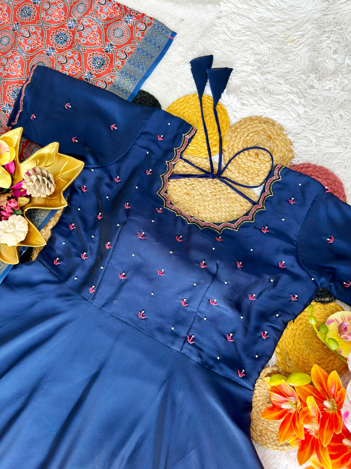Festive special gown with duppata ✨