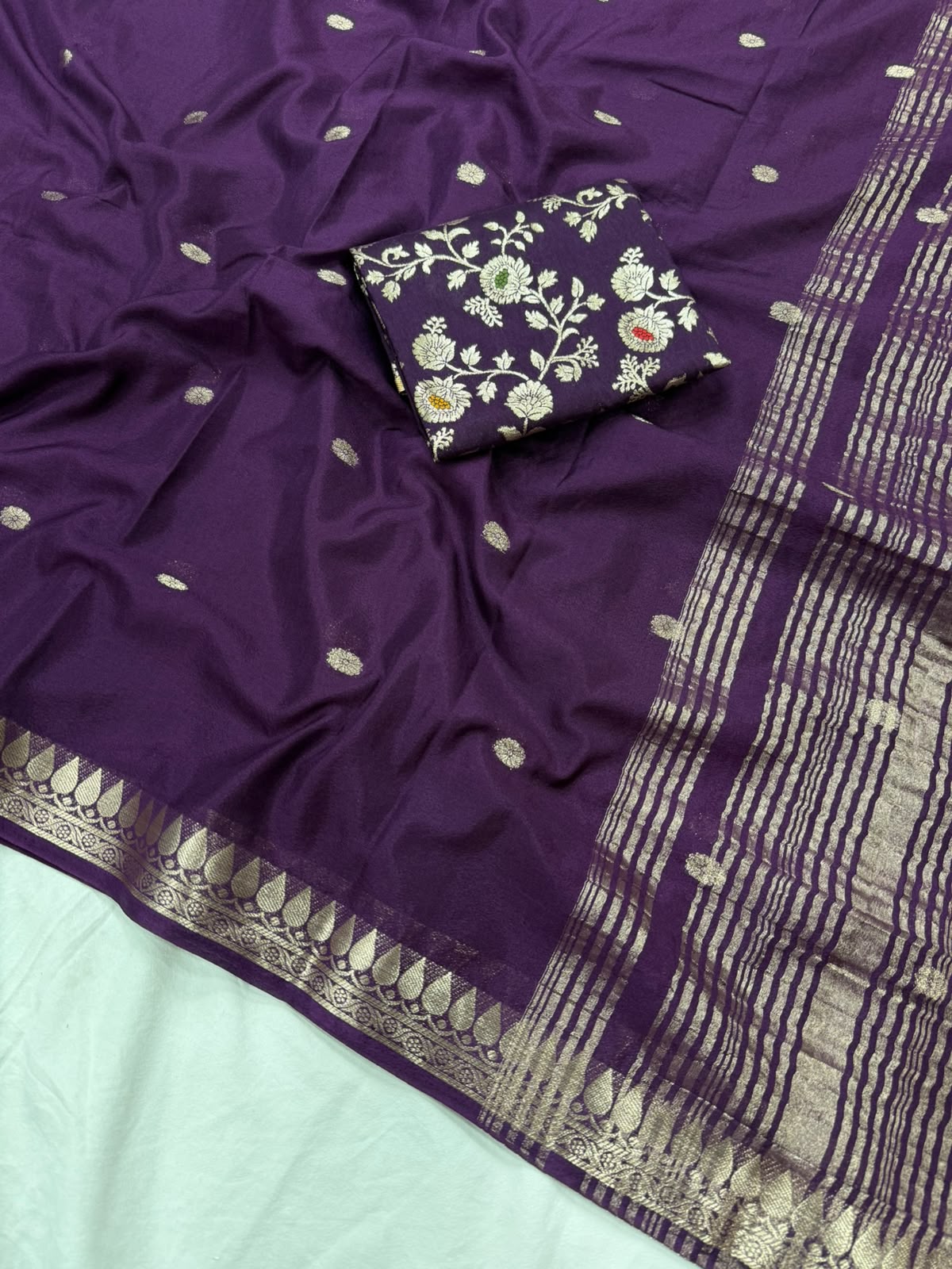 Mysore crape viscose sarees ✨