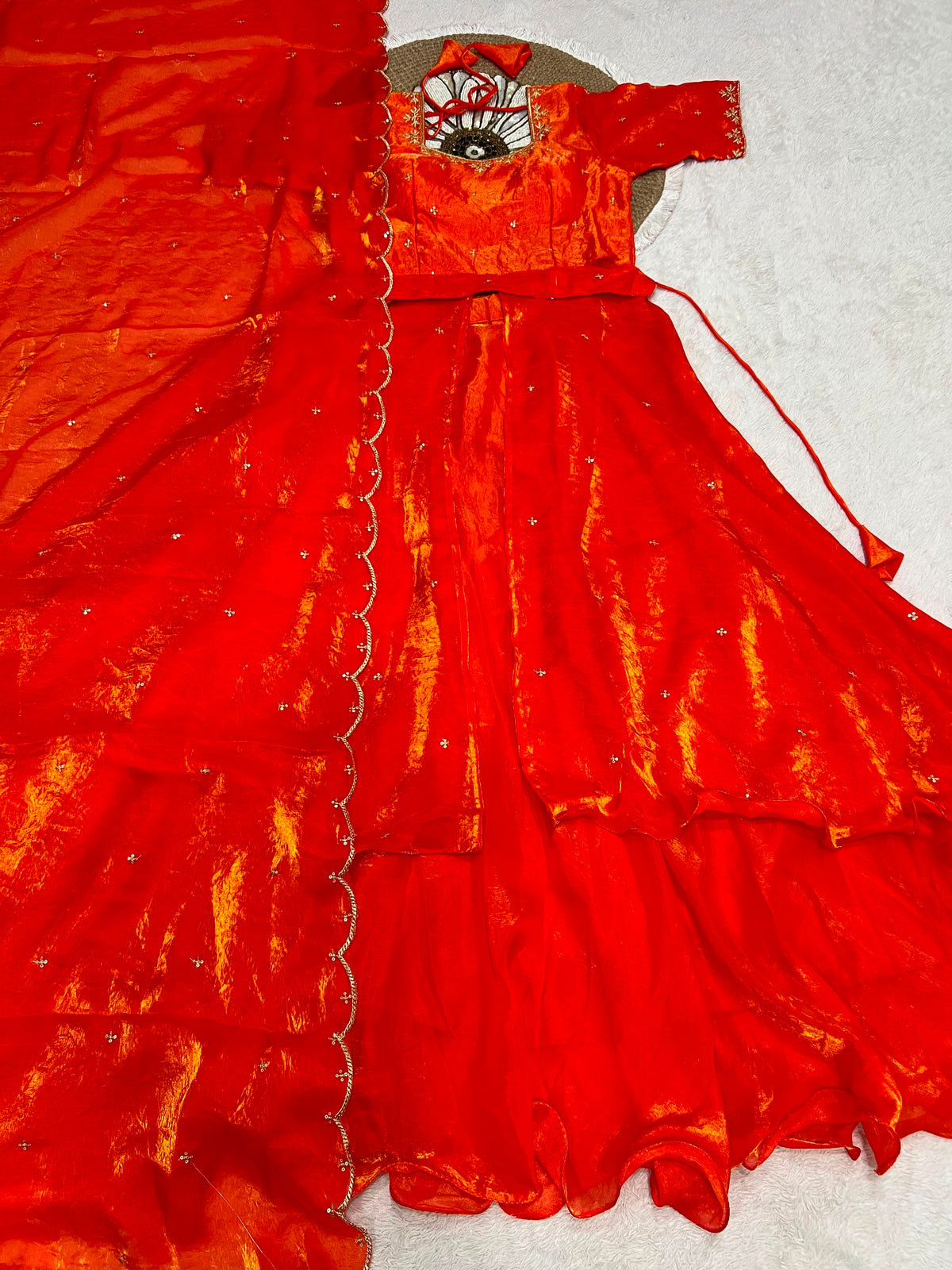 Space silk designer lehenga set ✨