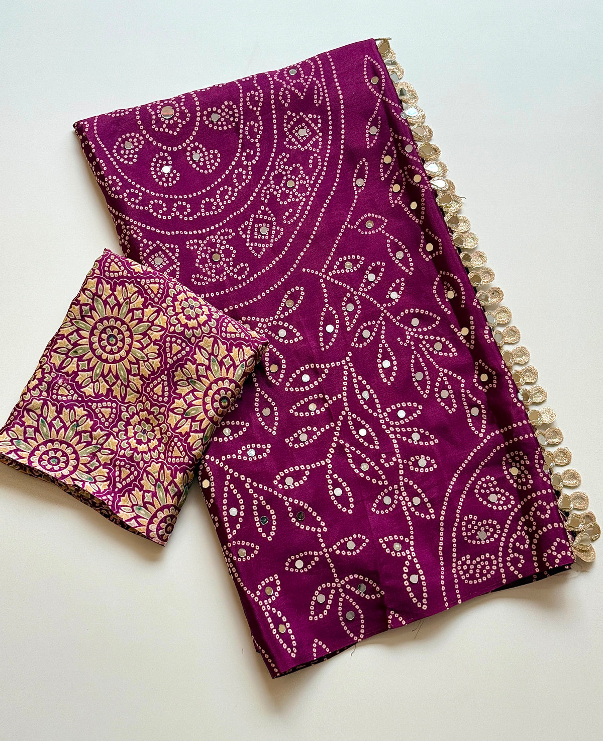 Pure satin silk saree