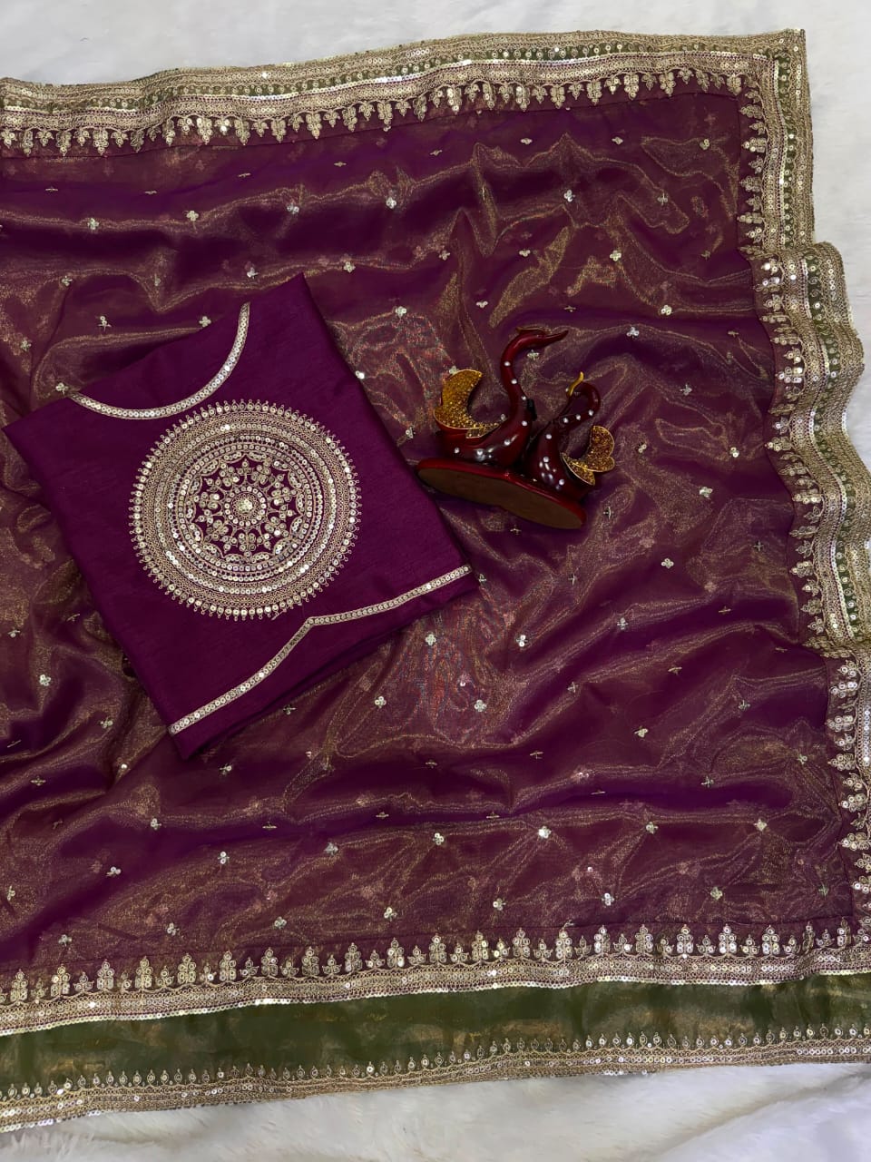 Celebrity inspired designer saree