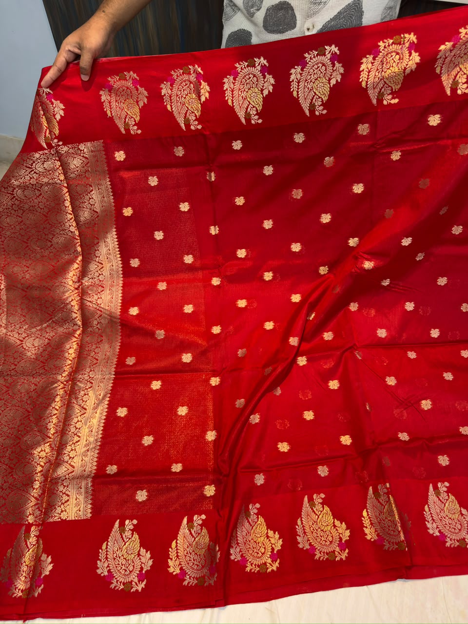 Banarasi soft silk saree