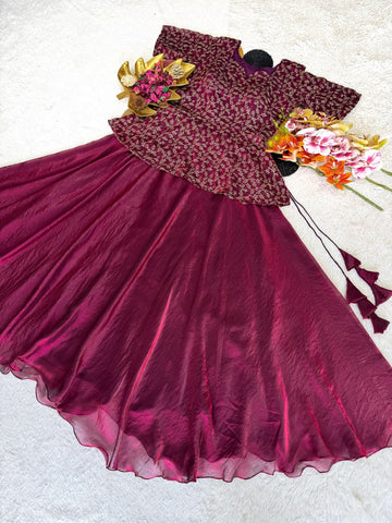 Peplum lehenga choli ✨