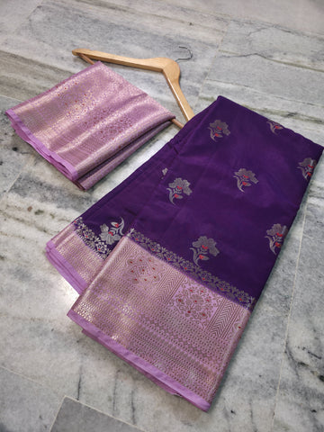 Benaresi katan pattu silk saree ✨