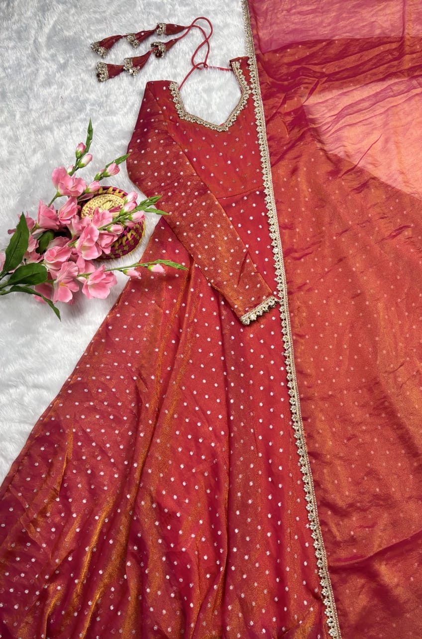 Trending gown with duppata ✨