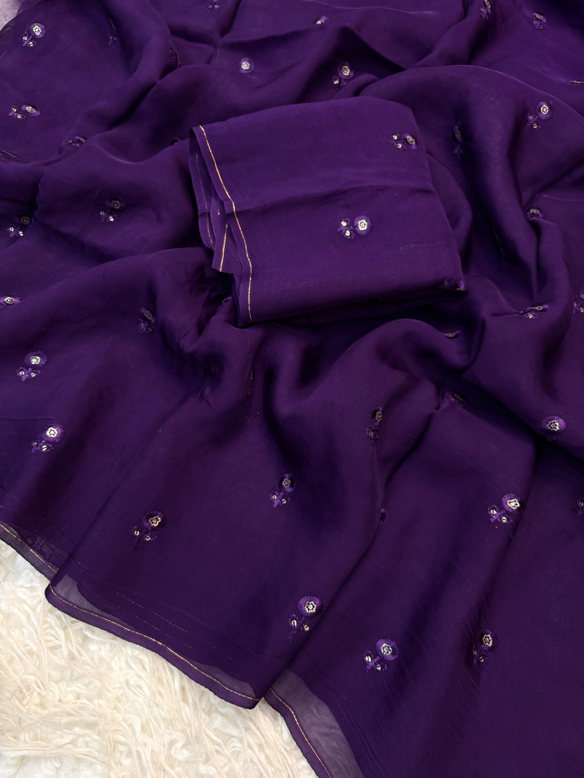 Viscose organza Butti saree✨